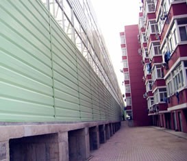 格爾木小區(qū)聲屏障