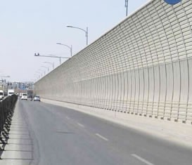 格爾木弧形聲屏障